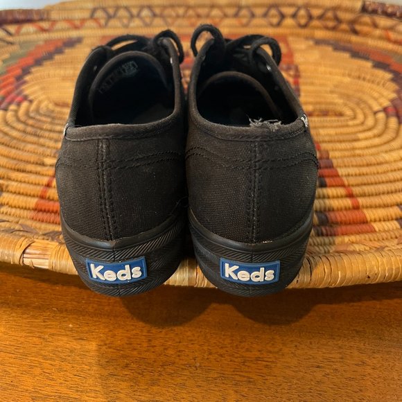 Keds Triple Kick Organic Cotton Black Women's - Picture 7 of 8